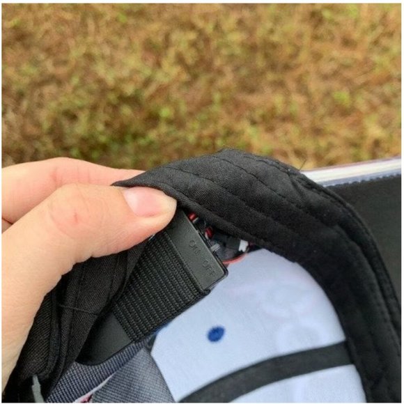 Bang Energy Drink LED Light Up Brim Snapback Cap Rave Galaxy Print Colorful Hat - Picture 6 of 6